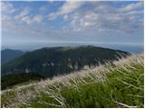 Lovska koča na Brežičih - Vodotočno jezero (Veža)